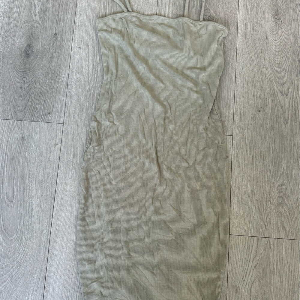 Fashion Nova Olive Dress